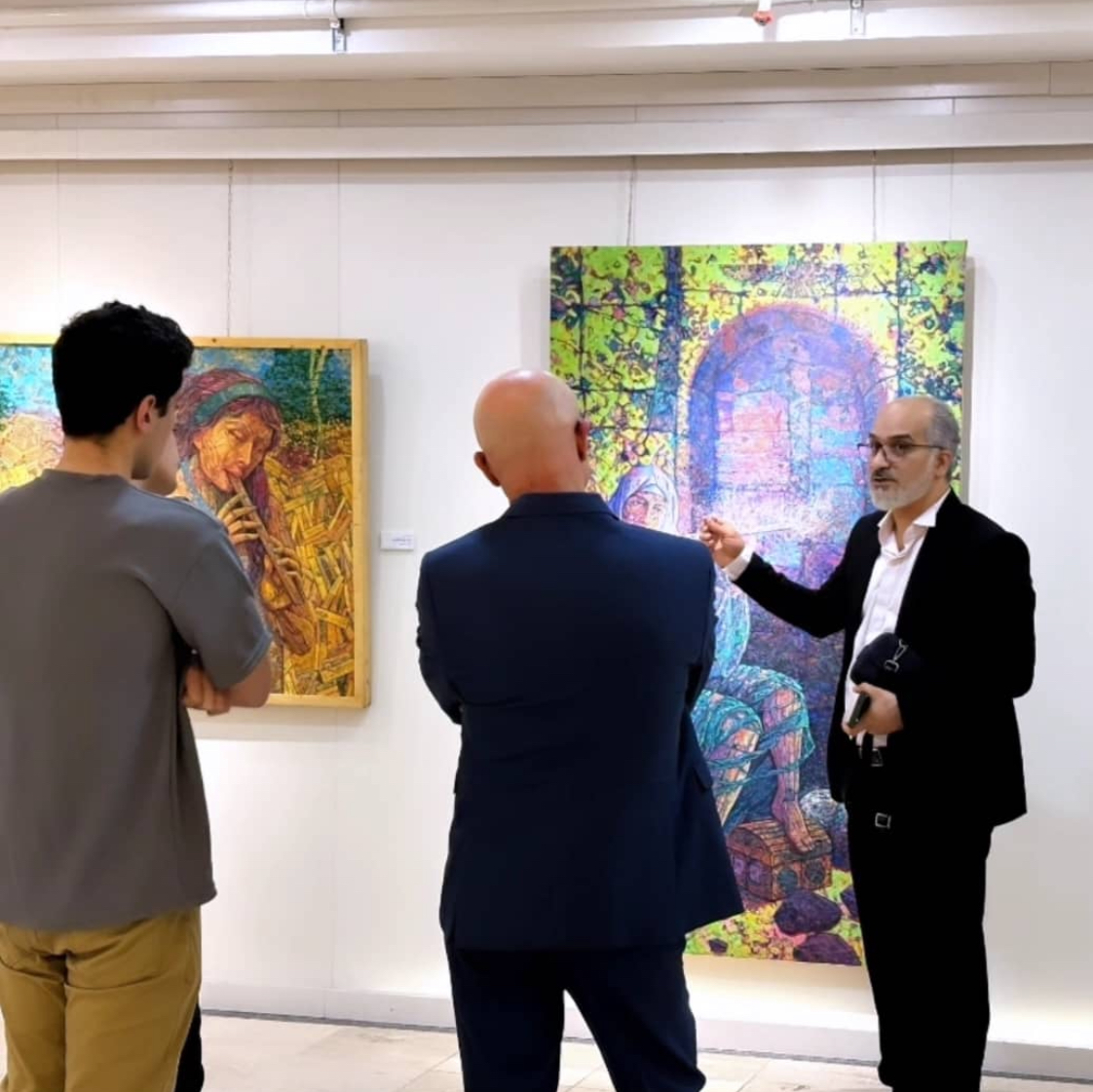 نمایشگاه نقاشی استاد بهنام ولدلو و لیدا پولکی نمایشگاه نقاشی استاد بهنام ولدلو و لیدا پولکی