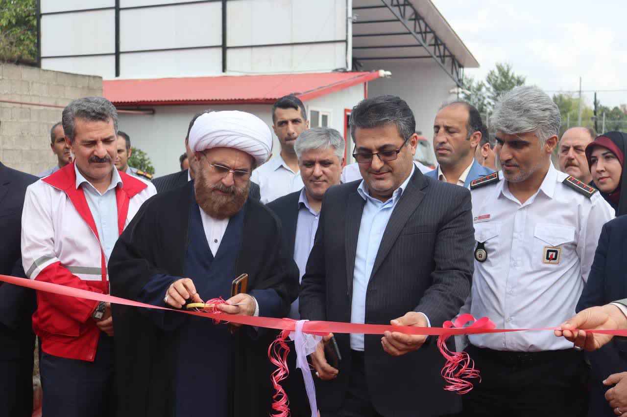 افتتاح ایستگاه شماره ۲آتش نشانی به جهت  ارتقای خدمات‌رسانی در حوادث احتمالی  توسط،شهرداری فومن