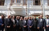 بازدید وزیر میراث فرهنگی از هتل ایران و ساختمان شهرداری رشت