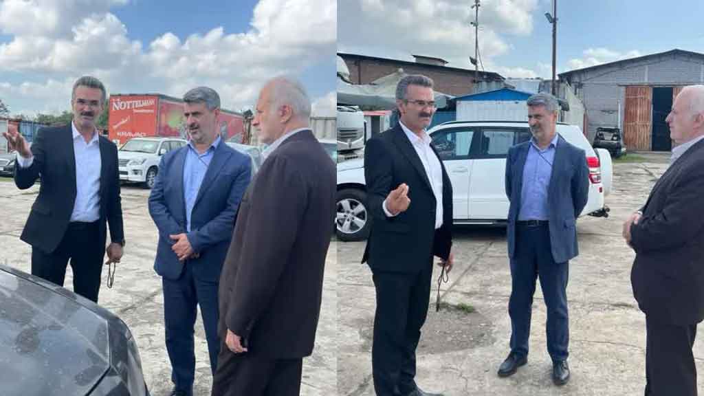 بازدید سرزده رئیس کل دادگستری گیلان از انبارهای اموال تملیکی استان