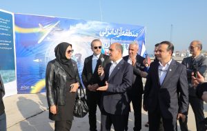 نمایش ظرفیت‌های لجستیكی منطقه آزاد انزلی به مهمانان اجلاس حاشیه دریای كاسپین