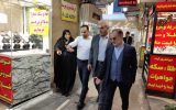 بازدید دکتر کارگرنیا رئیس شورای اسلامی شهر رشت و دکتر سماکچی رئیس کمیسیون عمران شورا با همراهی دکتر شوقی شهردار رشت جهت اجرای کف پوش در محدوده بازار زرگران رشت