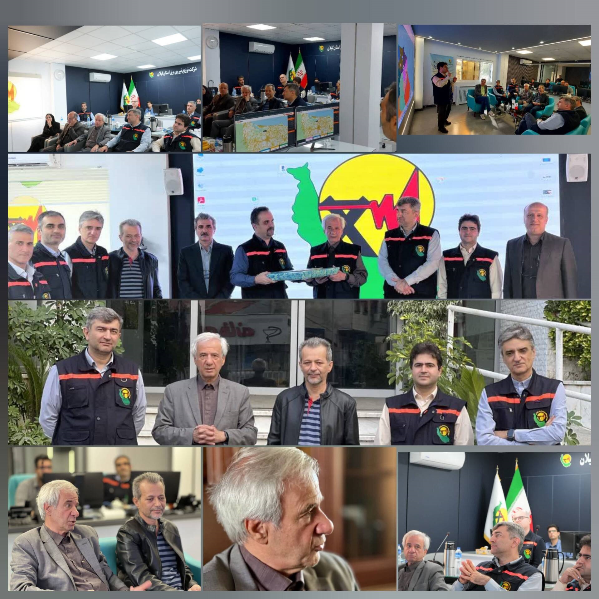 بازدید پروفسور محمدباقر منهاج از آخرین دستاوردهای علمی توزیع برق گیلان بازدید پروفسور محمدباقر منهاج از آخرین دستاوردهای علمی توزیع برق گیلان