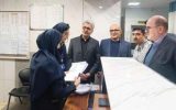 بازدید رئیس دانشگاه علوم پزشکی گیلان از بیمارستان شهید حسین‌پور لنگرود