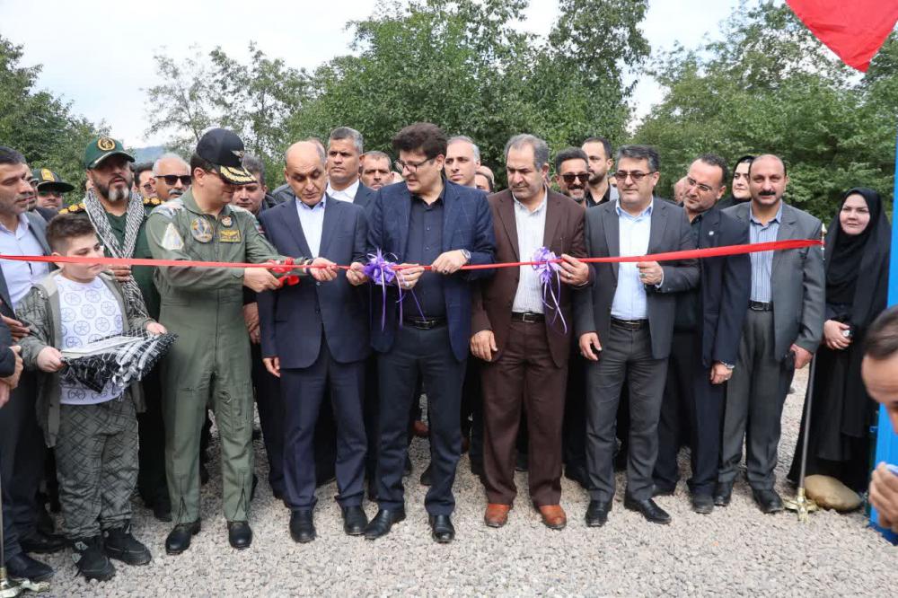 افتتاح طرح‌های زیربنایی فومن با همکاری ارتش و استانداری گیلان