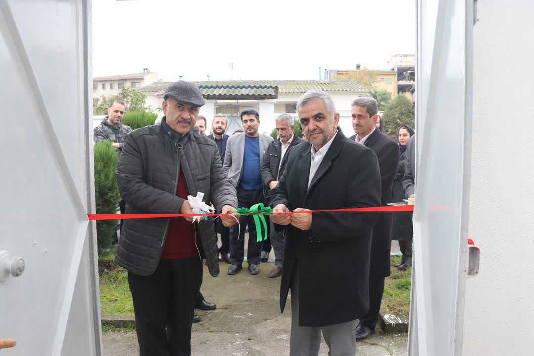 آئین افتتاح مرکز رشد فناوری و هوش مصنوعی شرکت گاز استان گیلان همزمان با روز پژوهش