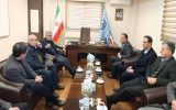 دیدار نماینده آستانه‌اشرفیه با رئیس دانشگاه علوم پزشکی گیلان