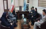 دیدار نماینده شفت و فومن با رئیس دانشگاه علوم پزشکی گیلان