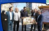 تمبر مجسمه آناهیتا شهر فومن رونمایی شد