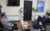 دیدار نماینده مردم شهرستان‌های فومن و شفت در مجلس شورای اسلامی با معاون توسعه مدیریت، منابع و برنامه‌ریزی دانشگاه