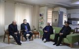 دیدار مدیرکل بنیاد مسکن گیلان با جانباز سرافراز ۵۵ درصد دفاع مقدس