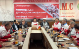 گردهمایی مدیران و روسای شعب هلال احمر گیلان با حضور اعضای شورای عالی و اجرایی برگزار شد