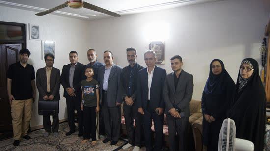 تجلیل از مقام شهید ناخدا سوم محمدرضا حسین‌پور فرح‌بخش