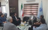 دیدار و گفت‌وگوی خیر نیک‌اندیش استان با مدیر درمان تأمین اجتماعی گیلان