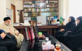 دیدار رؤسای نهادهای حمایتی شهرستان با امام جمعه محترم به مناسبت عید سعید غدیر